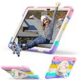 thumbnail image 4 of XYX Case for Lenovo Tab M11 11 inch 2024/Xiaoxin Pad 2024 with 360 Degree Rotating, Hand Strap, Shoulder Strap, Colourful Pink, 4 of 7