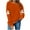 #019-Orange, variant on Neewe Women's Casual Crew Neck Sweatshirt Halloween Printed Loose Soft Long Sleeve Pullover Tops