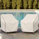 thumbnail image 5 of Fundas para muebles de patio para sillas, fundas para asientos profundos de salón al aire libre, impermeables, resistentes, se adaptan hasta 35 pulgadas de ancho x 38 pulgadas de profundidad x 31, 5 of 5