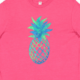 thumbnail image 4 of Inktastic Blue and Green Pineapple Youth T-Shirt, 4 of 5