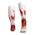 thumbnail image 2 of Bixox Watermelon Gnome Print Compression Socks,Compression Socks Women & Men Circulation for Medical,Running,Athletic, 2 of 7