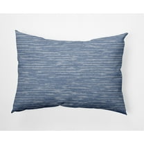 20"x14" Simply Daisy Marled Knit Poly Indoor/Outdoor Pillow, Blue Qty 1