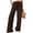 Coffee, variant on Women's Elastic Drawstring Wide Leg Pants with Pockets for Summer Beach Daily Outfits
