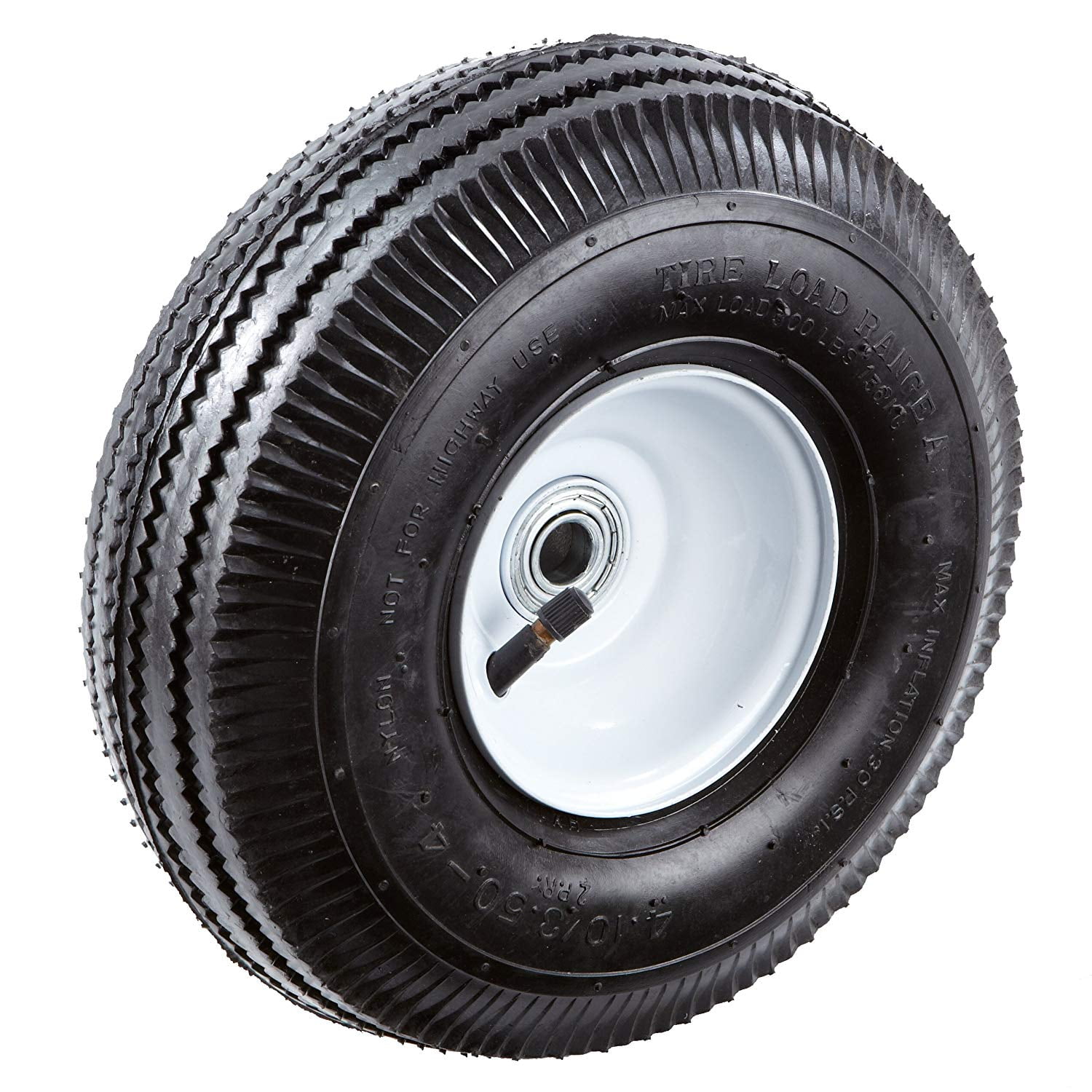 Farm & Ranch FR2006 Pneumatic Replacement Turf Tire for Hand Trucks and