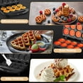 thumbnail image 5 of OSTBA Mini Waffle Maker, Waffle Bites Maker with 8 Mini 2-Inch Waffles, Nonstick Small Waffle Machine for Breakfast, Snacks & Desserts, 5 of 7