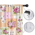 thumbnail image 4 of Blackout Kids Curtains,Pioneer Flower Floral Print Pattern Childrens Insulated Curtains Set Of 2,Bedroom Essentials,Toddler Room Decor 52"x84", 4 of 5