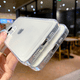 thumbnail image 2 of Para Apple 13pro Space Funda transparente para teléfono iphone16 Funda protectora de borde recto con orificios finos y resistente a caídas de 14", 2 of 6