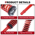 thumbnail image 2 of TOPAZ Pair Front Complete Shock Struts Assembly For Honda Accord 2003 - 2007 172123L + 172123R Front Struts Shock Absorber Assembly Set, 2 of 9