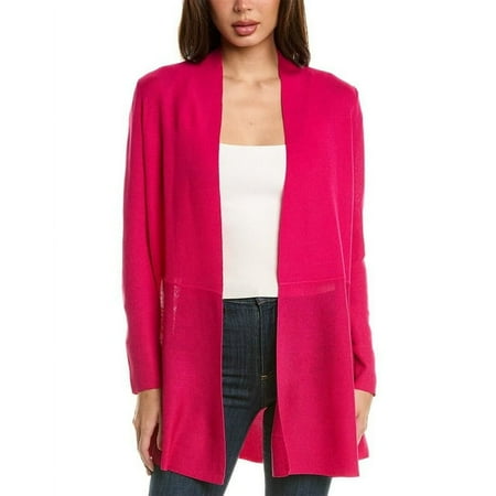 Anne Klein womens Monteray Cardigan, L, Red