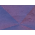 thumbnail image 1 of Ahgly Company Machine Washable Indoor Rectangle Transitional Medium Slate Blue Area Rugs, 2' x 5', 1 of 7