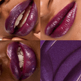 thumbnail image 4 of Black Radiance Cross Colours Metallic Liquid Lip in Hyped Up Purple, 4 of 12