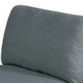 thumbnail image 2 of Gimy 37 Inch Modular Armless Sofa Chair, Gray Dorris Upholstery, Wood, 2 of 6