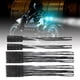 thumbnail image 4 of Cubierta de la borla del manillar Ecomeon Elegante para motocicletas Cruiser Chopper Curious Bobber Custom Negro, 4 of 6