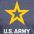 thumbnail image 3 of CafePress - U.S. Army® White And Gold Logo T Shirt - Mens Tri-blend T-Shirt, 3 of 4