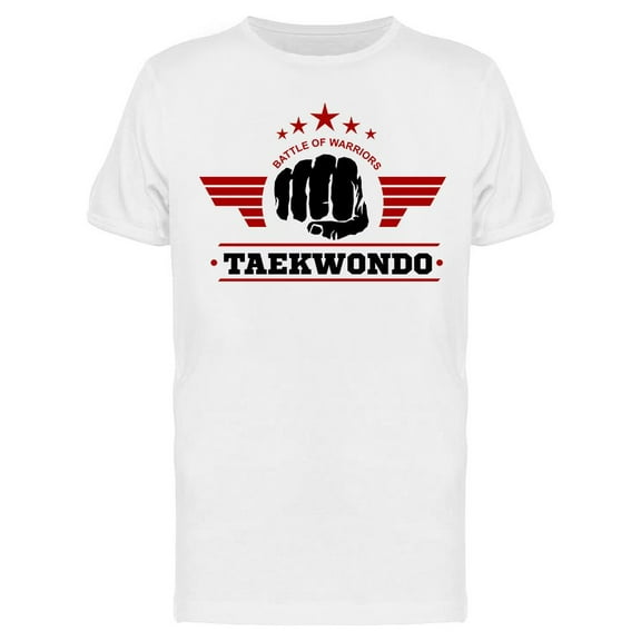 Taekwondo  Design T-Shirt Men -Image by Shutterstock, Male Large