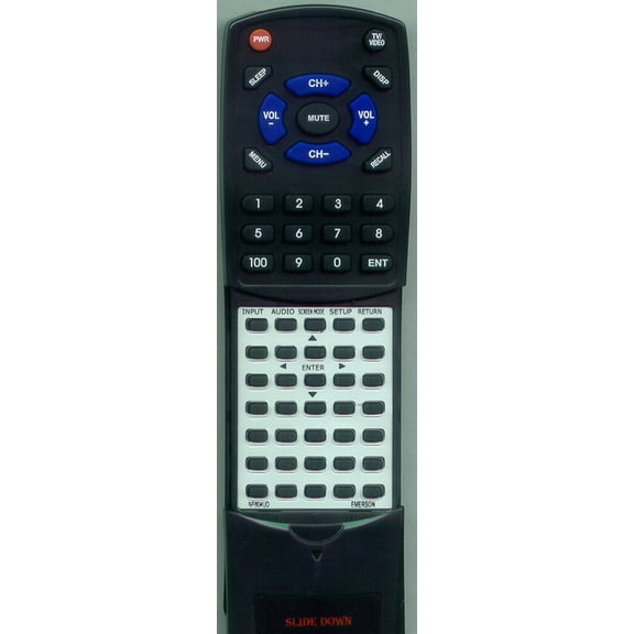 Replacement Remote for EMERSON NF604UD, RTNF604UD, LC195EM8, LC195EM87, SLC195EM8, SLC195EM82, LC195EM82