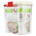 Progressive Prepworks Flour Keeper, 3.8Quart Plastic Food Storage