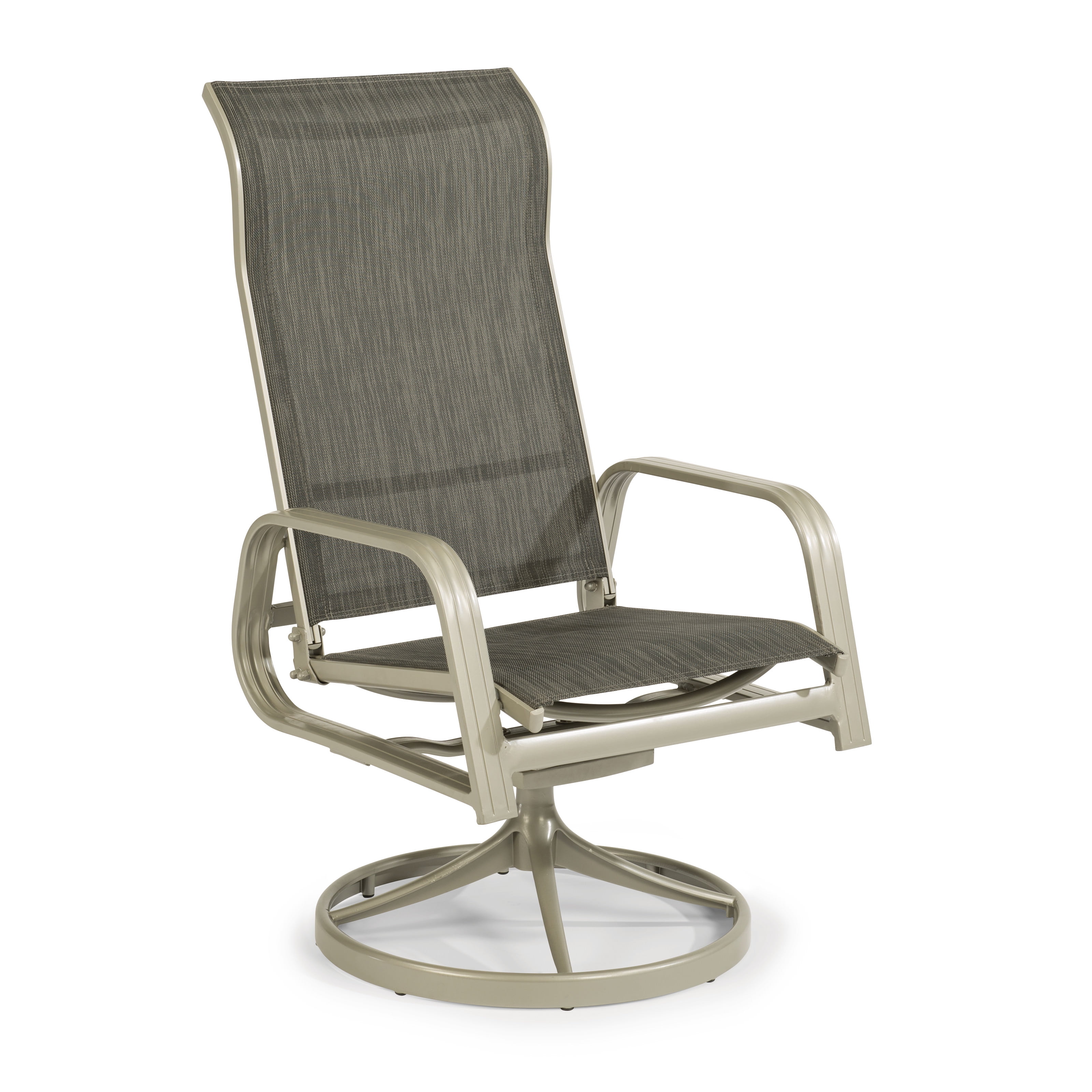 South Beach Sling Swivel Rocking Chair