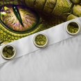 thumbnail image 4 of Castle Fairy Green Dragon Curtains Pack of 2 (42x84 Each),Animal Curtains Blackout, 4 of 6