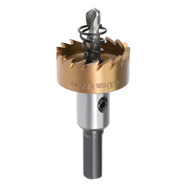 30mm HSS Drill Bit Hole Saw Stainless High Speed Steel Metal Alloy