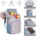 thumbnail image 2 of Psychedelic Trippy Style Cooler Backpack - 20L Leakproof Insulated Backpack with Abstract Geometric Pattern for Beach & Outdoor, 2 of 6