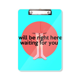 thumbnail image 1 of Ingles - emocional Lyrics esperando Portapapeles Carpeta de escritura Placa de soporte A4, 1 of 4