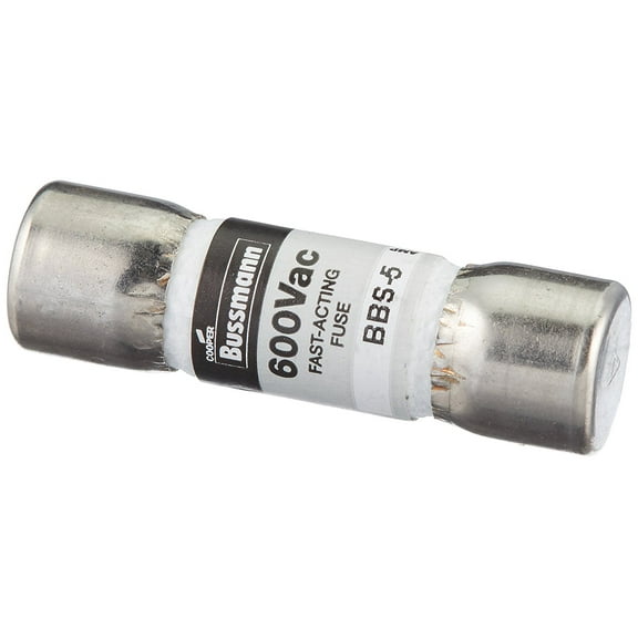 BUSSMANN BBS-5 - BUSS MIDGET FUSE FAST ACTING (Pack of 1)