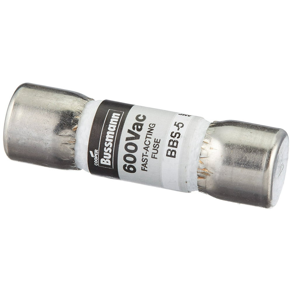 Bussmann BBS5, 5 Amp (5A) 600V Midget Fast Acting Fuse