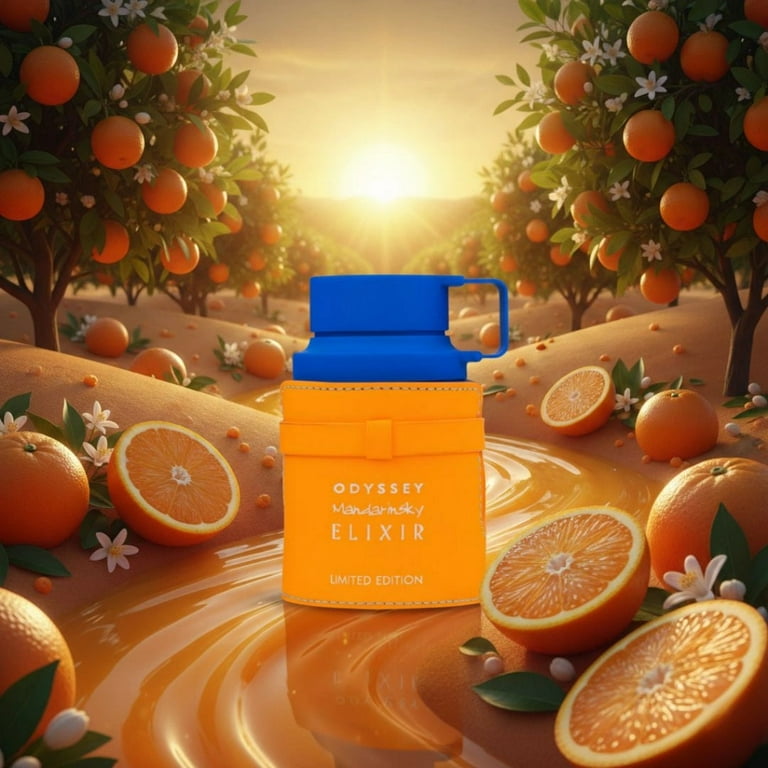Armaf Odyssey Mandarin Sky Elixir EDP Spray, Men's Fragrance, 3.4