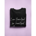 thumbnail image 3 of I'm Thankful For Sunrises Sweatshirt Women -GoatDeals Designs, Female 3X-Large, 3 of 4