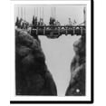 thumbnail image 2 of Historic Framed Print, [Siegfried's arrival in Worms; crossing bridge], 17-7/8" x 21-7/8", 2 of 9