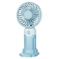 thumbnail image 2 of COM1950s Handheld Fan for Kids, 3 Speeds Portable Mini USB Rechargeable Small Fan, Quiet Personal Cooling Breeze for Home Office Travel Outdoor, 2 of 8