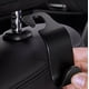 thumbnail image 2 of Juego de 6 ganchos para reposacabezas de coche, organizador de asiento trasero, ganchos de plástico para reposacabezas, secadoras de ropa, bolsos, ganchos negros, 2 of 5
