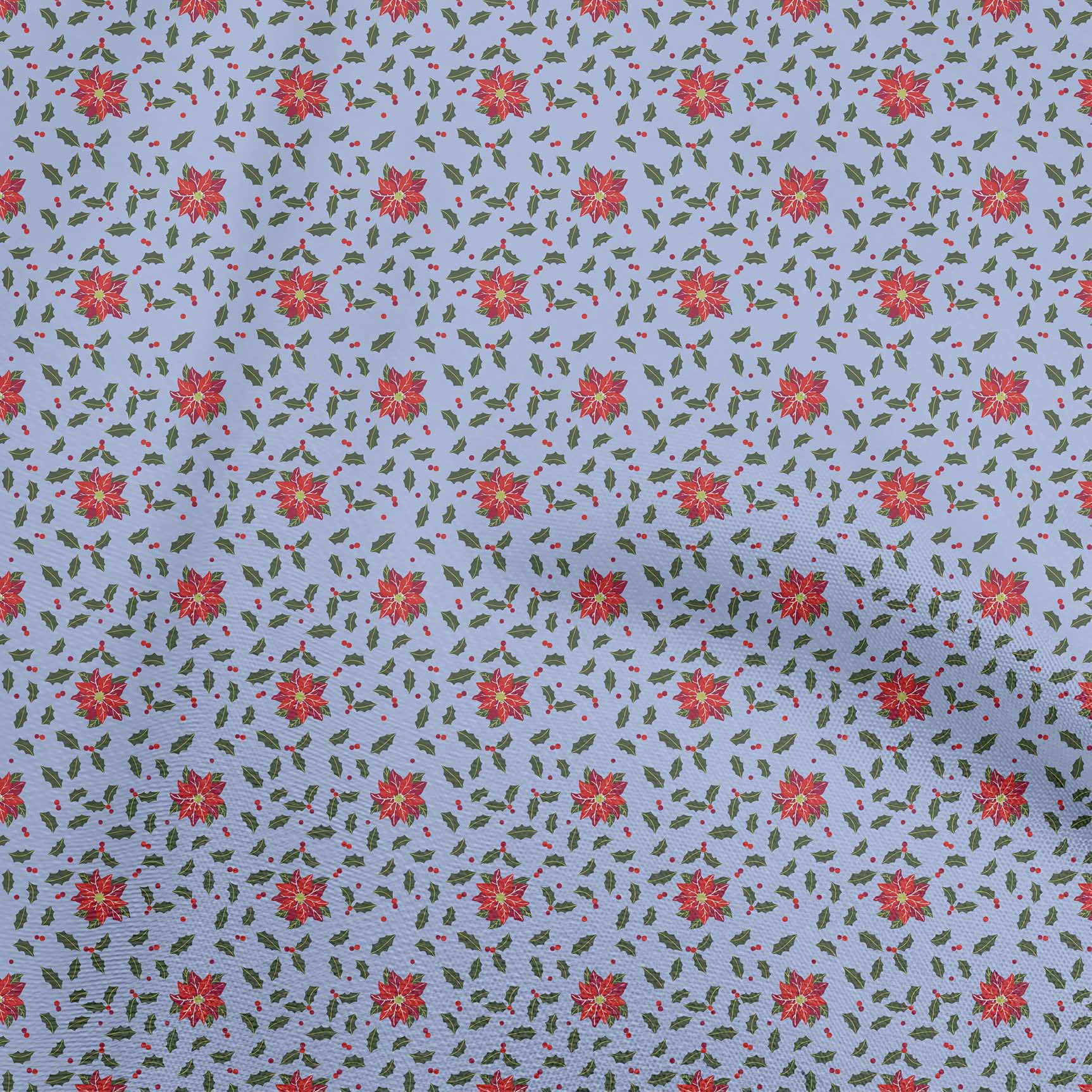 oneOone Viscose Jersey Blue Fabric Christmas Sewing Fabric By The Yard Printed Diy Clothing Sewing Supplies 60 Inch Wide