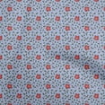 thumbnail image 1 of oneOone Polyester Spandex Blue Fabric Christmas Fabric For Sewing Printed Craft Fabric By The Yard 56 Inch Wide, 1 of 5