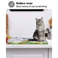 thumbnail image 6 of Large Induction Cooktop Protector Mat Easter Bunny Stove Top Covers for Electric Stove, Spring Easter Eggs Floral Blue Woodn Decorative Stove Burner Cover Mats, Glass Top Stove Cover, 6 of 7