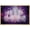 NATURAL, variant on wall26 Framed Canvas Print Wall Art Purple Glitter White Crystal Chandelier Decorative Lights Digital Art Realism Contemporary Chic Relax/Calm for Living Room, Bedroom, Office - 16"x24" Whi