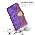 thumbnail image 2 of Dteck Samsung Galaxy S10 Case, Dteck Glitter Bling Flip Case Magnetic Crystal Protective PU Leather with Card Slot Cover For Samsung Galaxy S10 6.1 inch 2019, Purple, 2 of 9