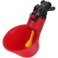 thumbnail image 1 of Chicken Waterer, 10 Pcs Automatic Poultry Water Dispensers With Watering Cups, 1 of 5