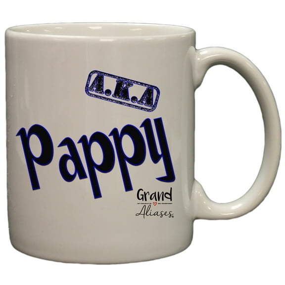 Grand Aliases Series Grandfather "A.K.A. Pappy" 11oz Coffee Mug