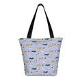 thumbnail image 3 of Fotbe Dogs Are Running Pattern Beach Tote,Shoulder Handbag,Spacious Tote Bag,Lightweight Travel Bag,Versatile Shopping Bag, 3 of 9