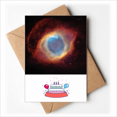 thumbnail image 1 of Red Blue Planet Star Nebulae Happy Birthday Greeting Cards Envelopes Blank, 1 of 3