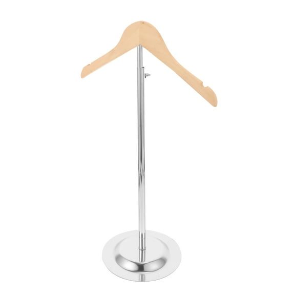 NUOLUX 1Set T-Shaped Display Stand Height Adjustable Hanger Stand for Boutique 77.50X32.00X17.40CM