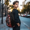 thumbnail image 3 of Psesaysky American Flag Horse School Bags Backpack for Teen Boys Girls Large Shoulder Bookbag with Adjustable Straps Back to School Gifts, 3 of 7