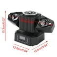 thumbnail image 2 of Moving Head Light Rotating Disco Ball Laser Beam Strobe Remote DMX Stage Light, 2 of 12