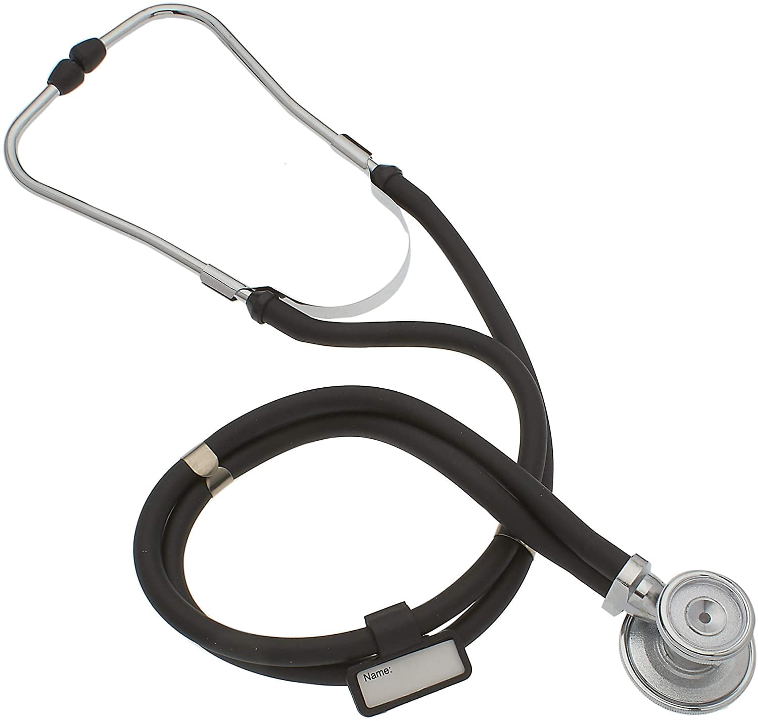 AsaTechmed Complete Diagnostic Blood Pressure, Stethoscope, Otoscope Kit w/Tuning Fork, Neurological Reflex Hammer, EMT Shears || Nurse Starter Kit with Travel Pouch + Accessories (Tactical Black)