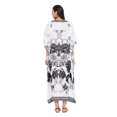 thumbnail image 4 of Women's Plus Size Kaftan Dresses Boho Long Maxi Dress Ladies Casual Hippie Kimono Sleeve Loose Caftan Online, 4 of 8