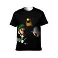 thumbnail image 2 of Luigi's Mansion Characters Unisex Short-sleeve Shirt For Men Women Novelty 3D Print T-Shirt Soft Comfortable Tee Shirts, 2 of 7