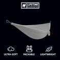 thumbnail image 2 of Grand Trunk Nano 7 Hammock – Ultralight Compact Hammock for One, Tear-Resistant Nylon for Backpacking, Thru-Hiking & Minimalist Travel, 2 of 6