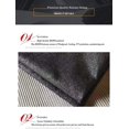 thumbnail image 2 of Black Polyester Balcony Privacy Screen 90 x 500 cm - Privacy Tarpaulin for Balcony, UV Protection, Polyester Terrace, Decoration for Balcony Railing, Terrace and Garden, 2 of 4